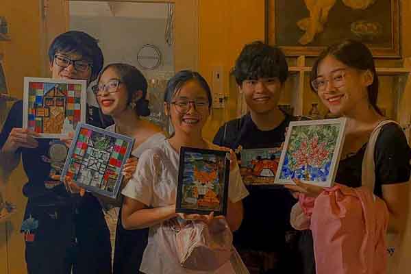 Thỏa sức sáng tạo khi tự tay làm tranh Mosaic