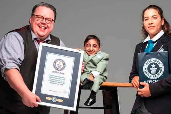 Guinness công nhận người đàn ông bé nhất thế giới