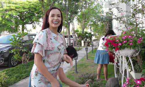 Khám phá căn biệt thự 200 m2 của vợ chồng Thúy Hạnh và Minh Khang