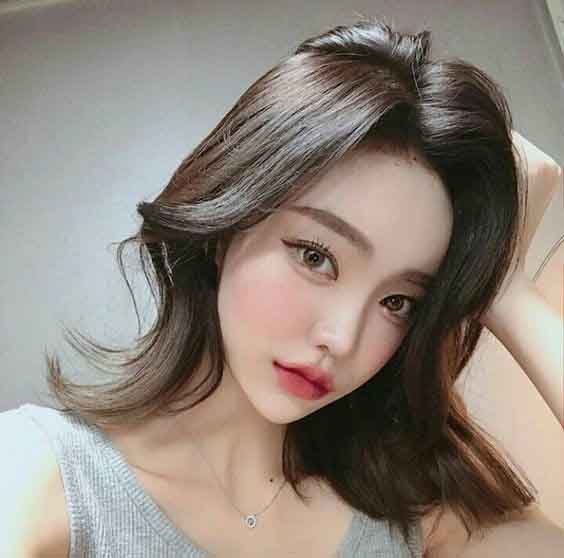 Tóc ngang vai đẹp miễn chê