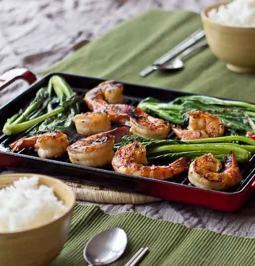 Tôm nướng tỏi – Món ngon cho bữa tối