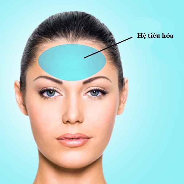 Những khoảng mụn trên mặt tiết lộ về sức khỏe của bạn