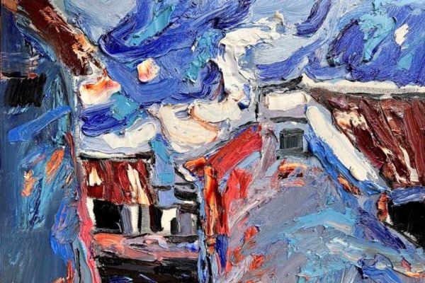 Triển lãm tranh ‘Xuôi dòng sông Thu’ nơi nghệ thuật đi cùng lòng nhân ái