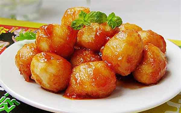 Trứng cút chiên sốt cà, món ngon dễ làm