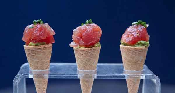 Ốc quế cá ngừ tươi – món khai vị độc đáo