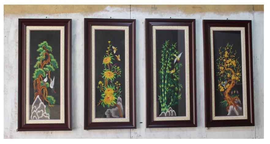 Ý nghĩa của bộ tranh phong thủy tùng – cúc – trúc – mai