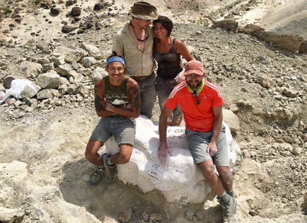 Tại Mỹ mới phát hiện ổ trứng khủng long 97 triệu năm