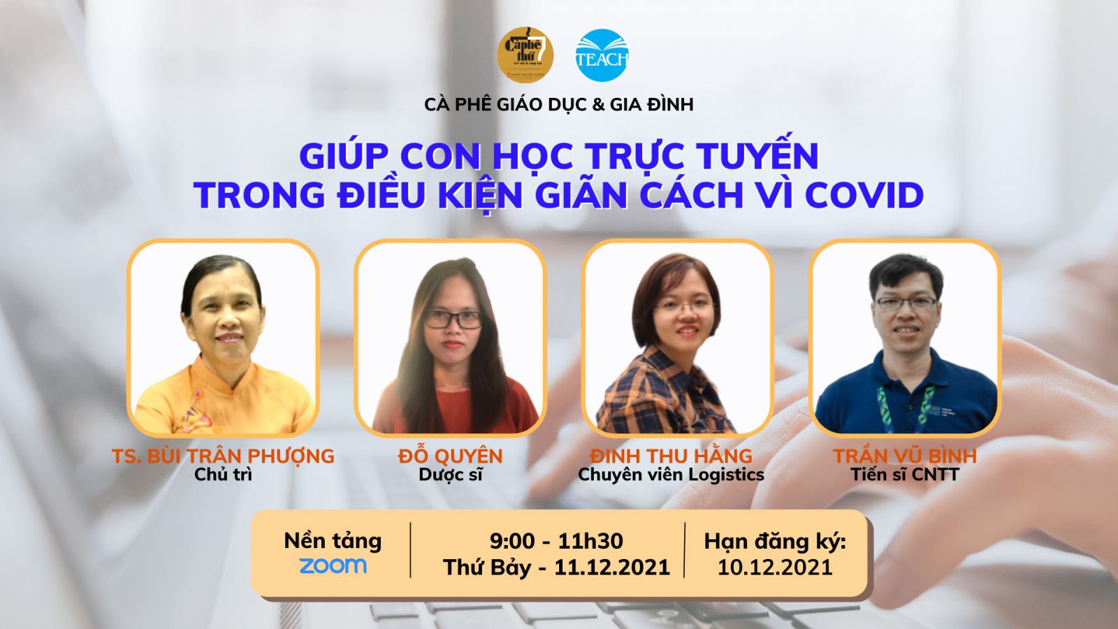 Giúp con học trực tuyến trong giãn cách vì COVID-19
