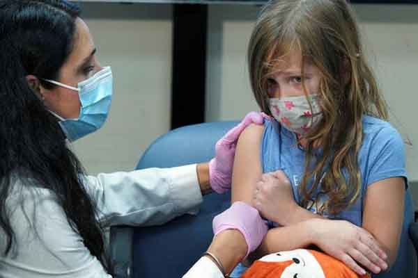 Tiêm hai mũi cùng một loại vắc xin COVID-19 cho trẻ từ 5 đến dưới 12 tuổi