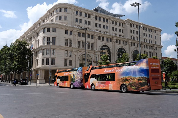 Đài Loan xúc tiến quảng bá bốn mùa du lịch bằng xe buýt 2 tầng