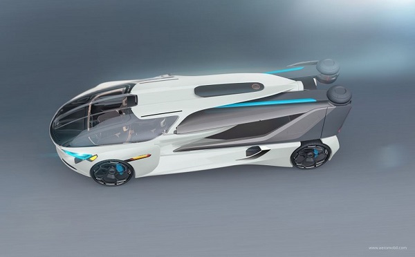 Xe bay thế hệ mới AeroMobil 5.0 VTOL cất cánh như trực thăng