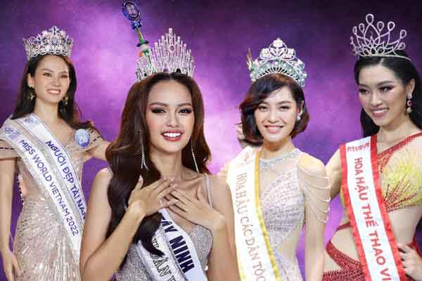 1 năm ‘sản xuất’ 25 Hoa hậu có quá nhiều?