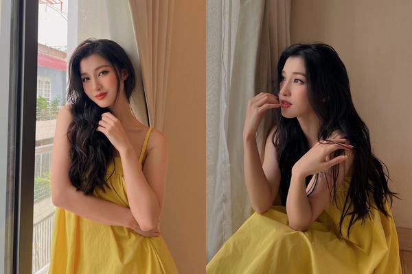 Nhan sắc trong trẻo của ‘Á hậu có mặt mộc đẹp nhất’