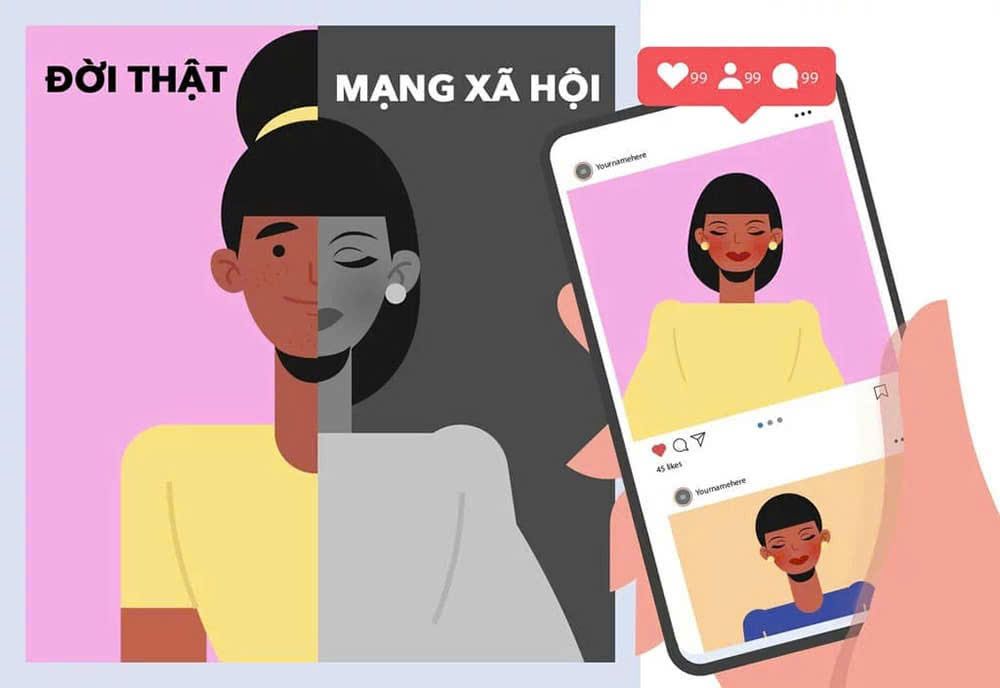 “Phông bạt”: Cái giá đắt phải trả cho sự ảo tưởng trên mạng xã hội