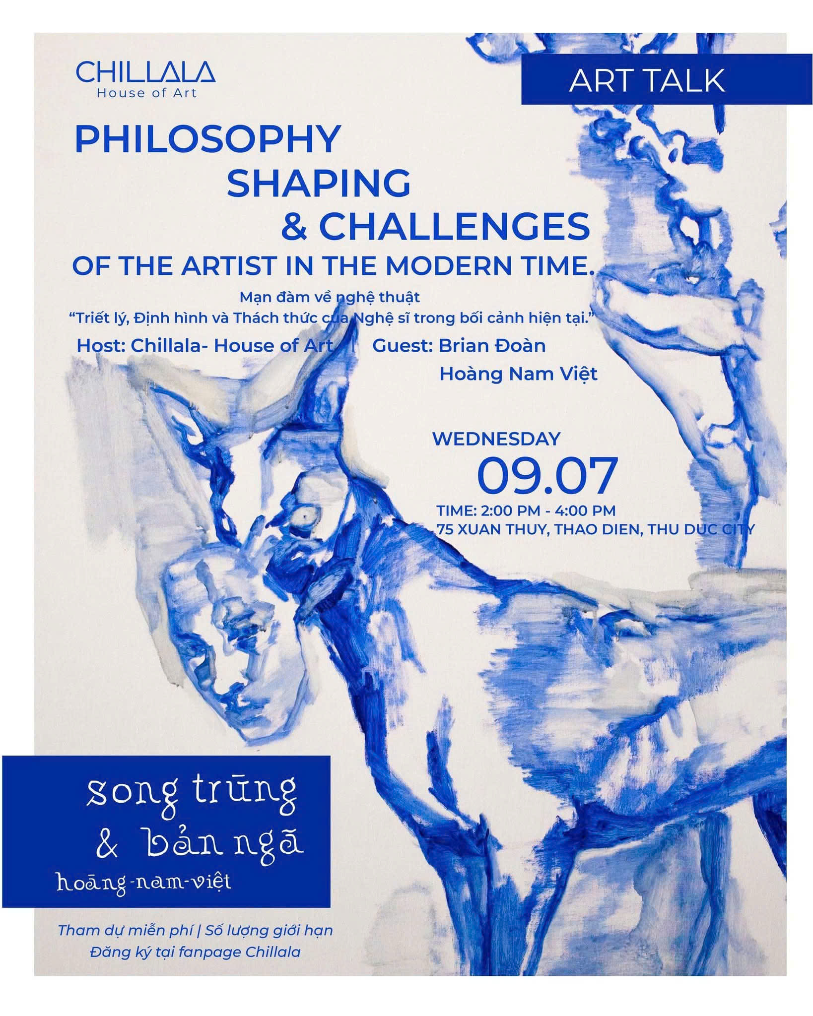 Hoàng Nam Việt và triển lãm đầy trầm lặng của những linh hồn cô đơn