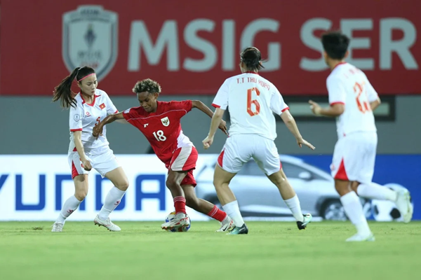 Thắng 7-0 trước Indonesia, tuyển nữ Việt Nam sẵn sàng cho trận đại chiến với Thái Lan