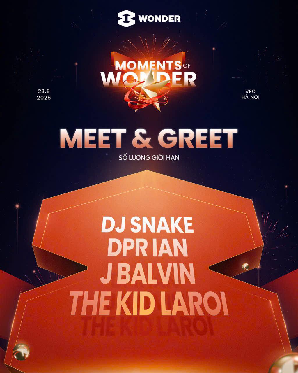 8Wonder tung quà Meet & Greet, DPR Ian, J Balvin nói ‘rất yêu Việt Nam’ trước khi sang đổ bộ sân khấu hoành tráng nhất mùa hè
