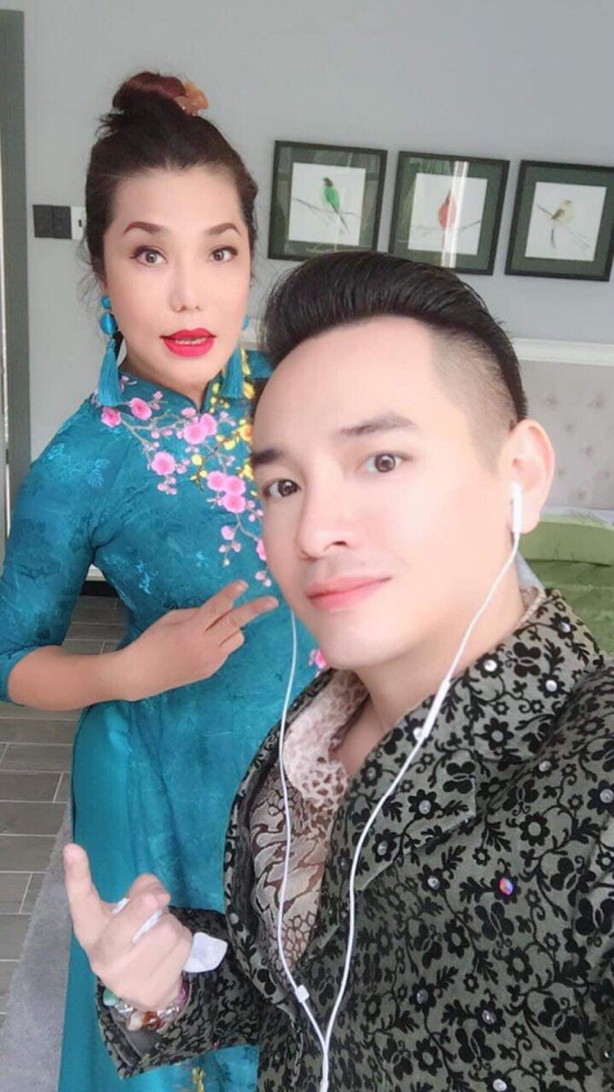 Cindy Thái Tài xót thương trước sự ra đi của Việt Quang  ẢNH: FBNV