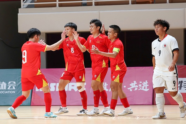 Việt Nam đại thắng 9-1 trước Hồng Kông (Trung Quốc) tại vòng loại futsal châu Á 2026