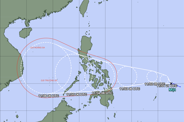 Dự báo bão số 13 hình thành, cảnh báo mưa lớn trong những ngày tới