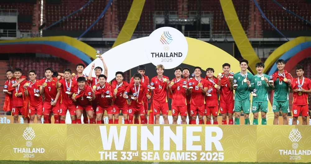 U22 Việt Nam ngược dòng không tưởng trên đất Thái Lan, giành HCV SEA Games 33