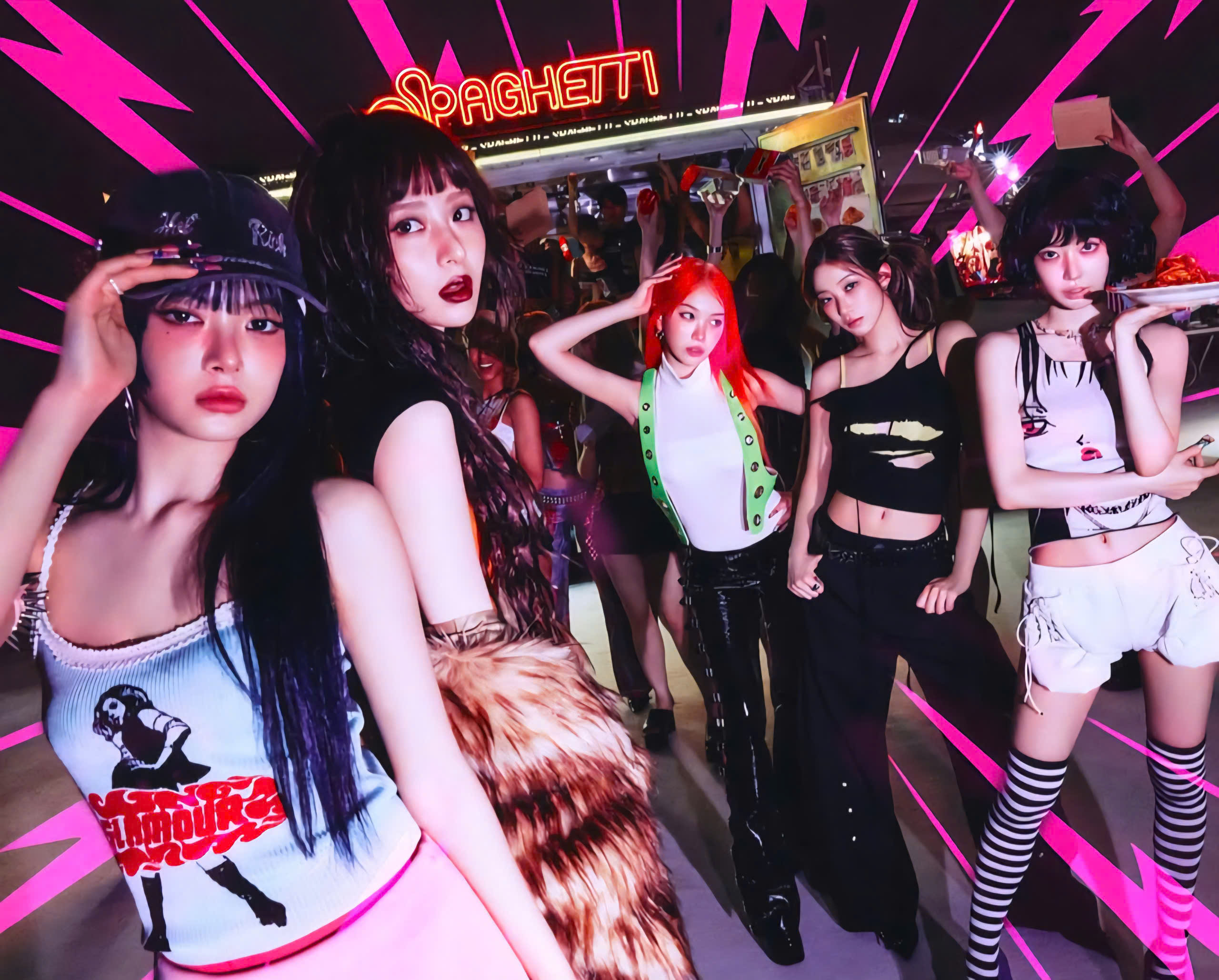 LE SSERAFIM bắt tay J-Hope (BTS) tạo cơn sốt mới với MV ‘SPAGETTI’ đầy năng lượng và cá tính