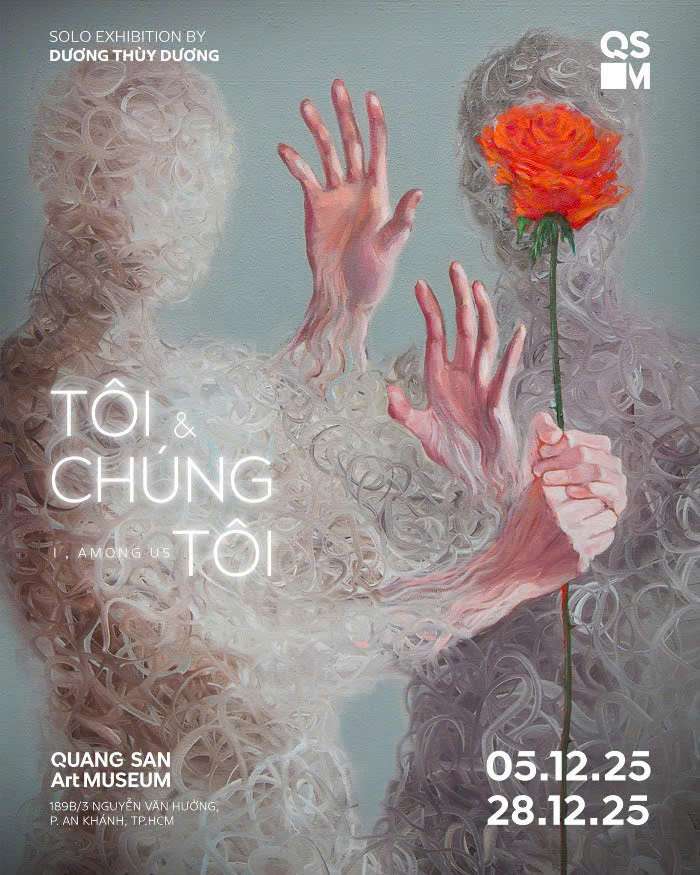 Triển lãm ‘Tôi và chúng tôi’: Hành trình Dương Thùy Dương khám phá bản ngã trong thế giới nghệ thuật