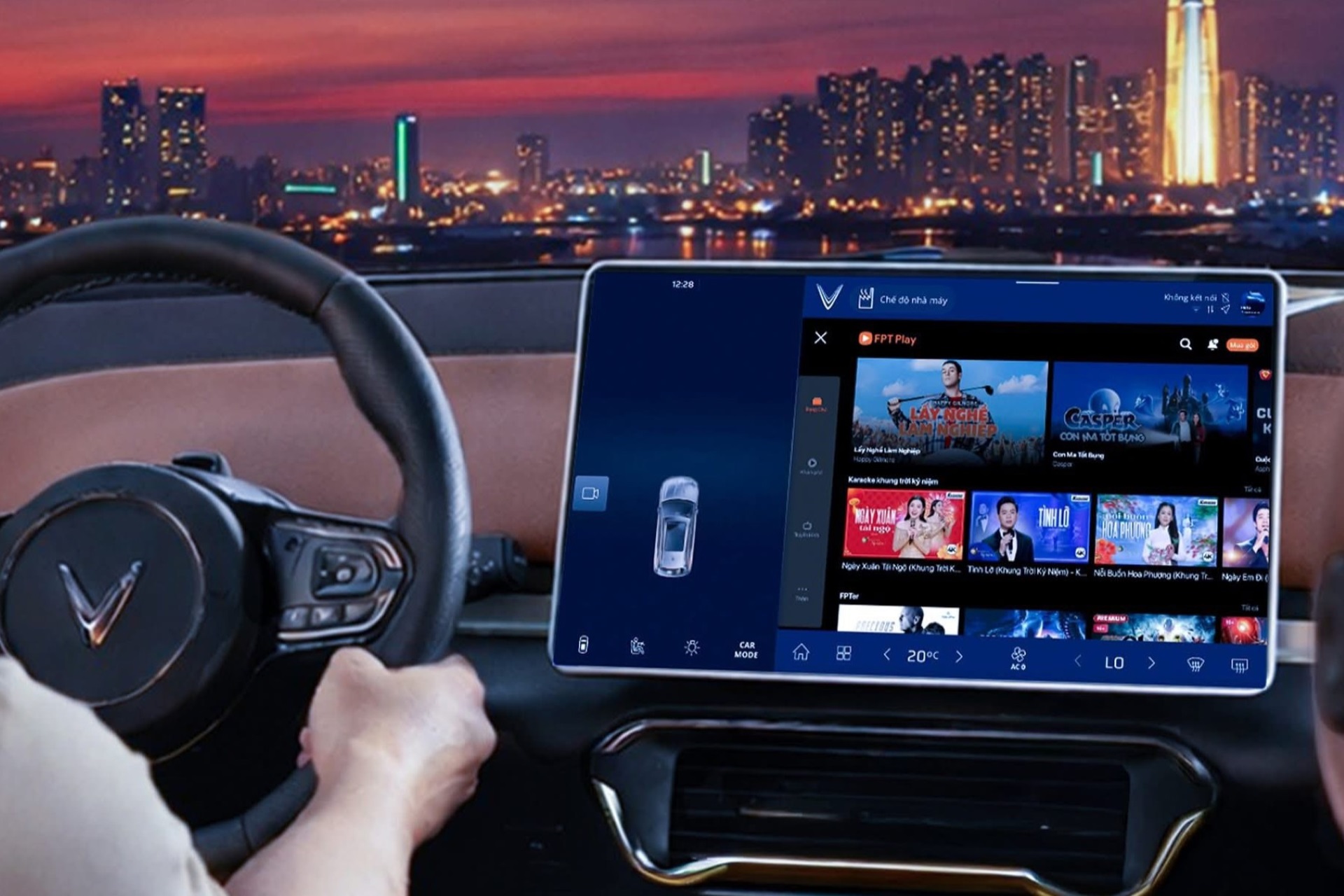 Loạt tính năng VF Connect biến khoang xe trở thành ‘ngôi nhà di động’