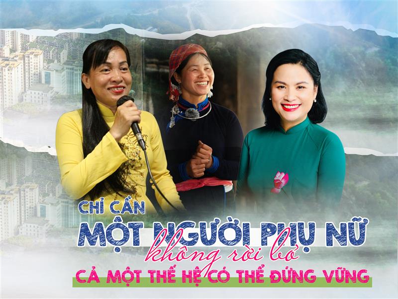 Chỉ cần một người phụ nữ không rời bỏ, cả một thế hệ có thể đứng vững
