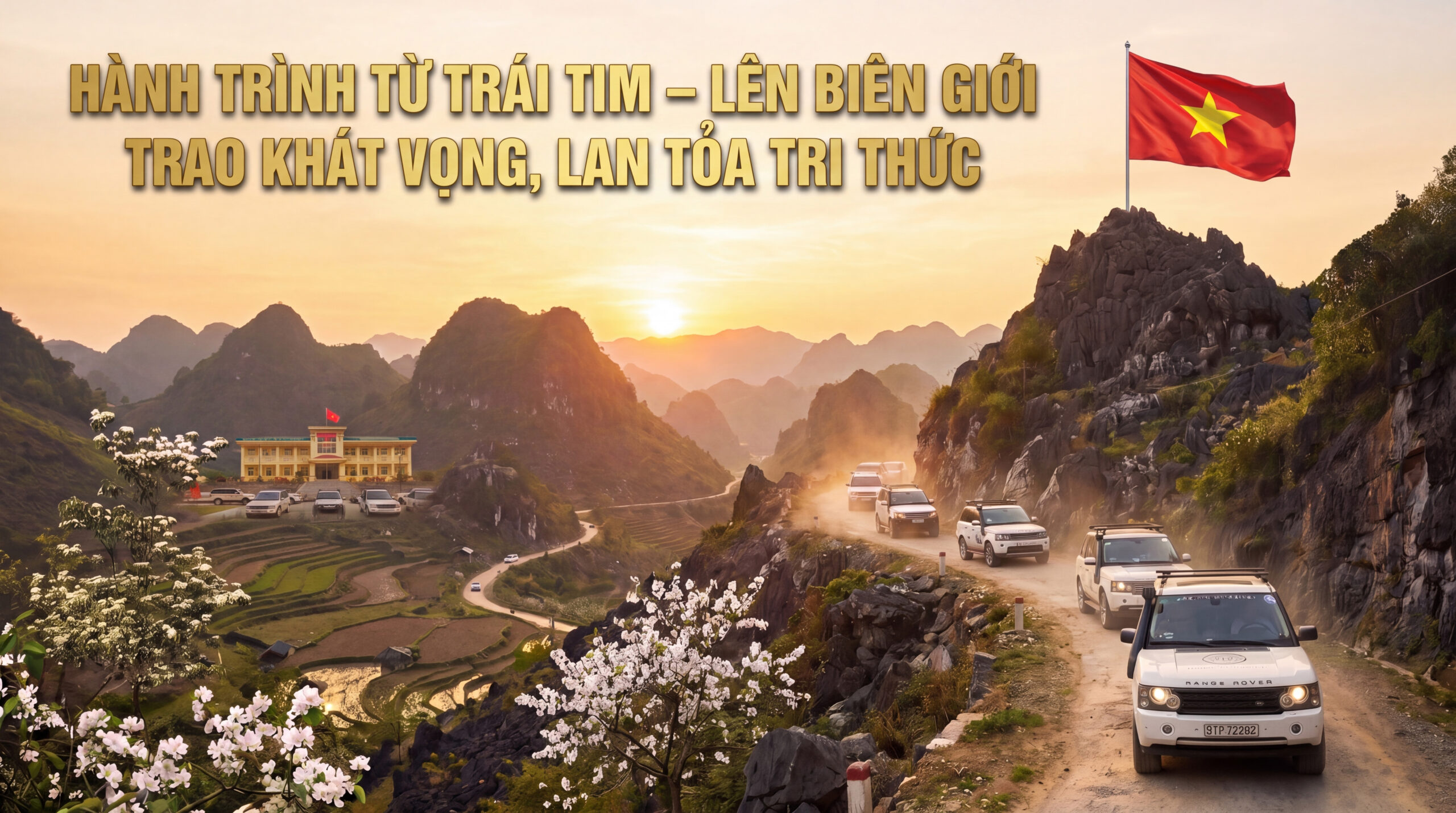 Hành trình Từ Trái Tim – Lên biên giới trao khát vọng, lan tỏa tri thức