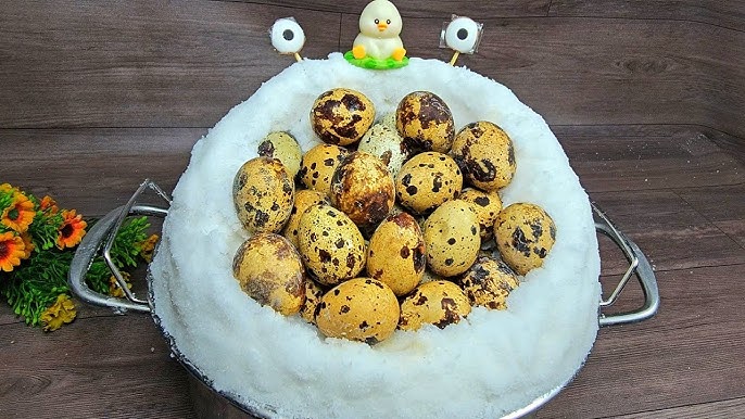 Trứng cút ủ muối ‘gây sốt’: Ngon nhưng đừng ăn tùy tiện