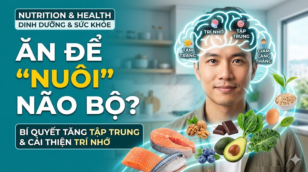 Brain Wealth: Bí quyết nuôi dưỡng não bộ từ những thực phẩm quen thuộc