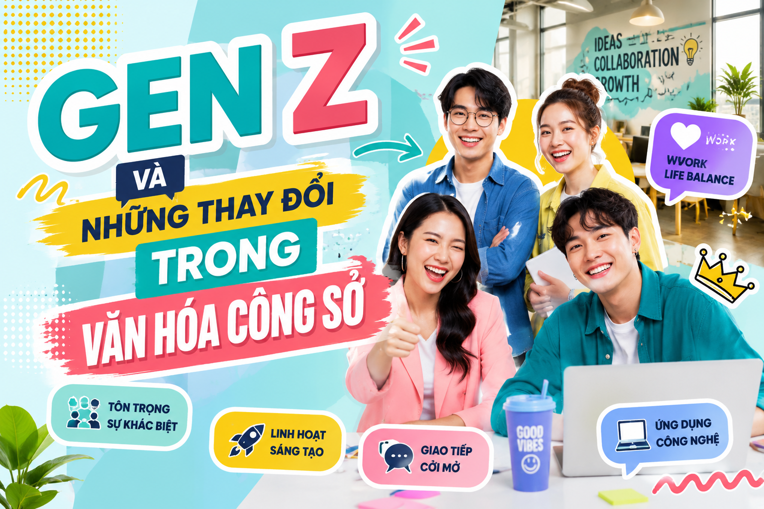Gen Z và những thay đổi trong văn hóa công sở