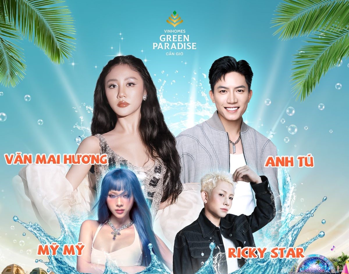 Văn Mai Hương, Tú ‘Voi’ cùng dàn sao sẽ khuấy đảo siêu lễ hội Paradise Summer Fest ở Cần Giờ