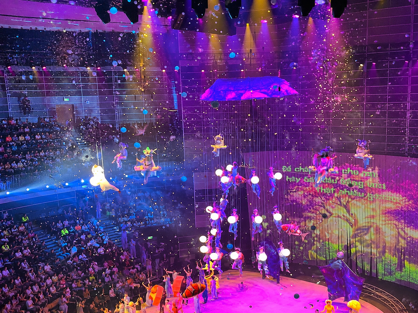‘Mơ Show’ – Điểm hẹn nghệ thuật mới kết hợp xiếc và công nghệ tại TP.HCM