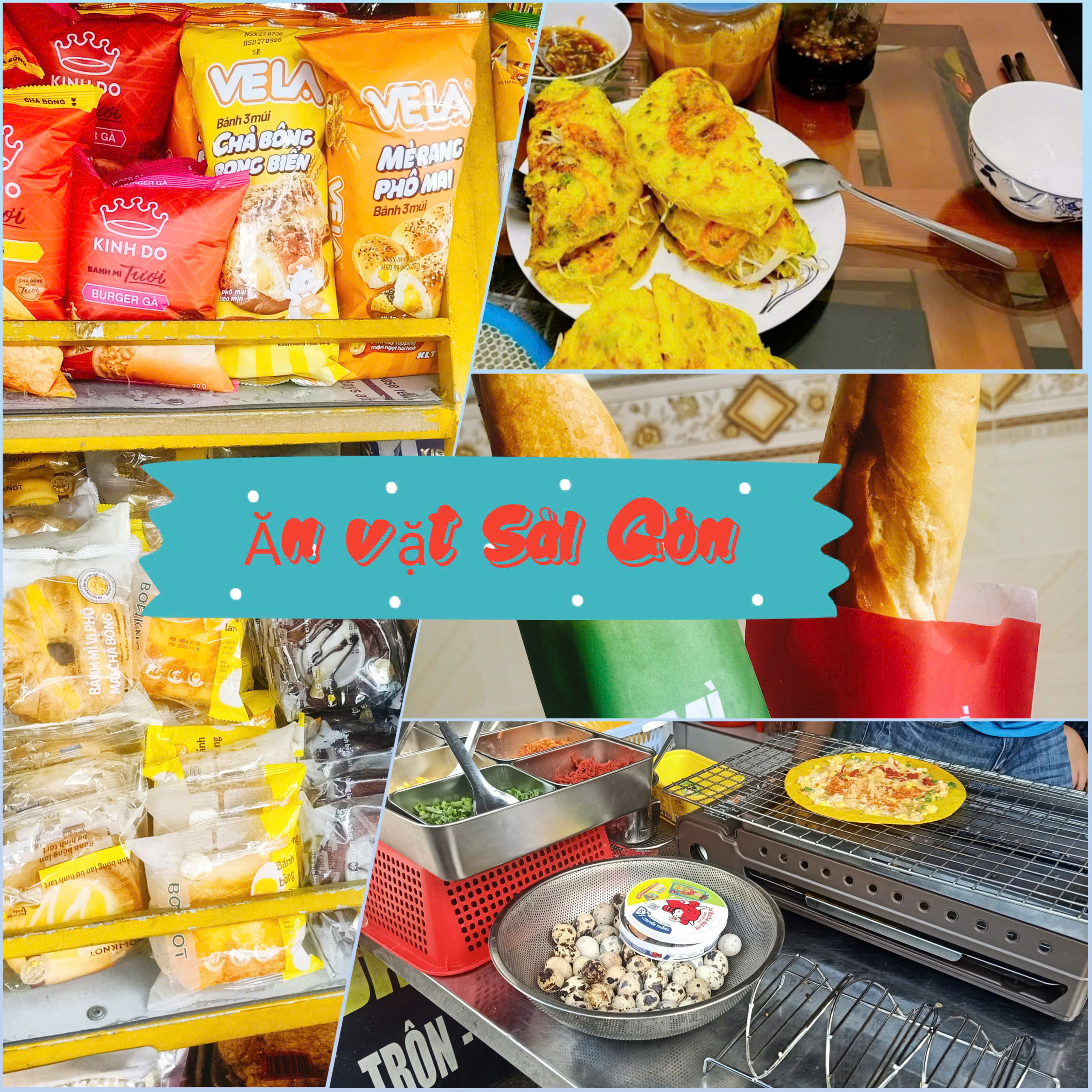 Những món ăn vặt Sài Gòn ngon khó cưỡng