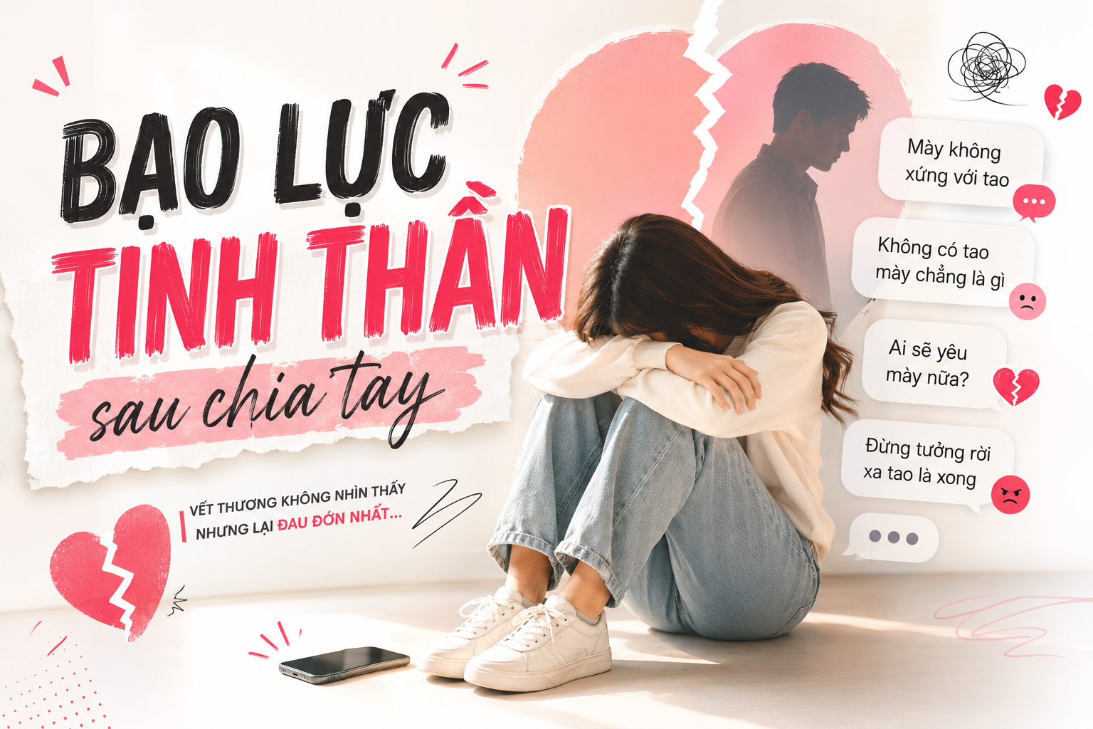 Sau chia tay, đừng biến người từng thương thành người phải sợ mình