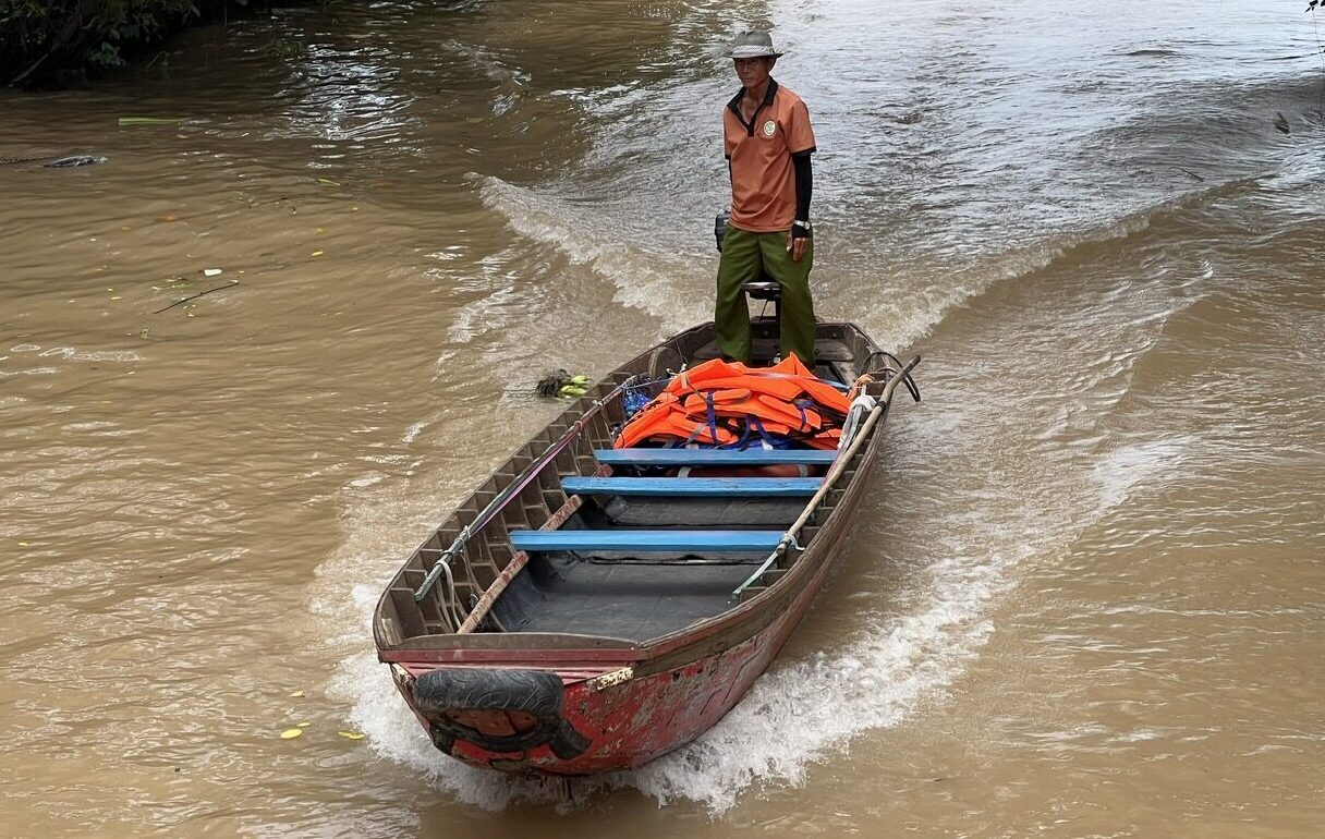 Miệt vườn Cồn Sơn giữa dòng sông Hậu