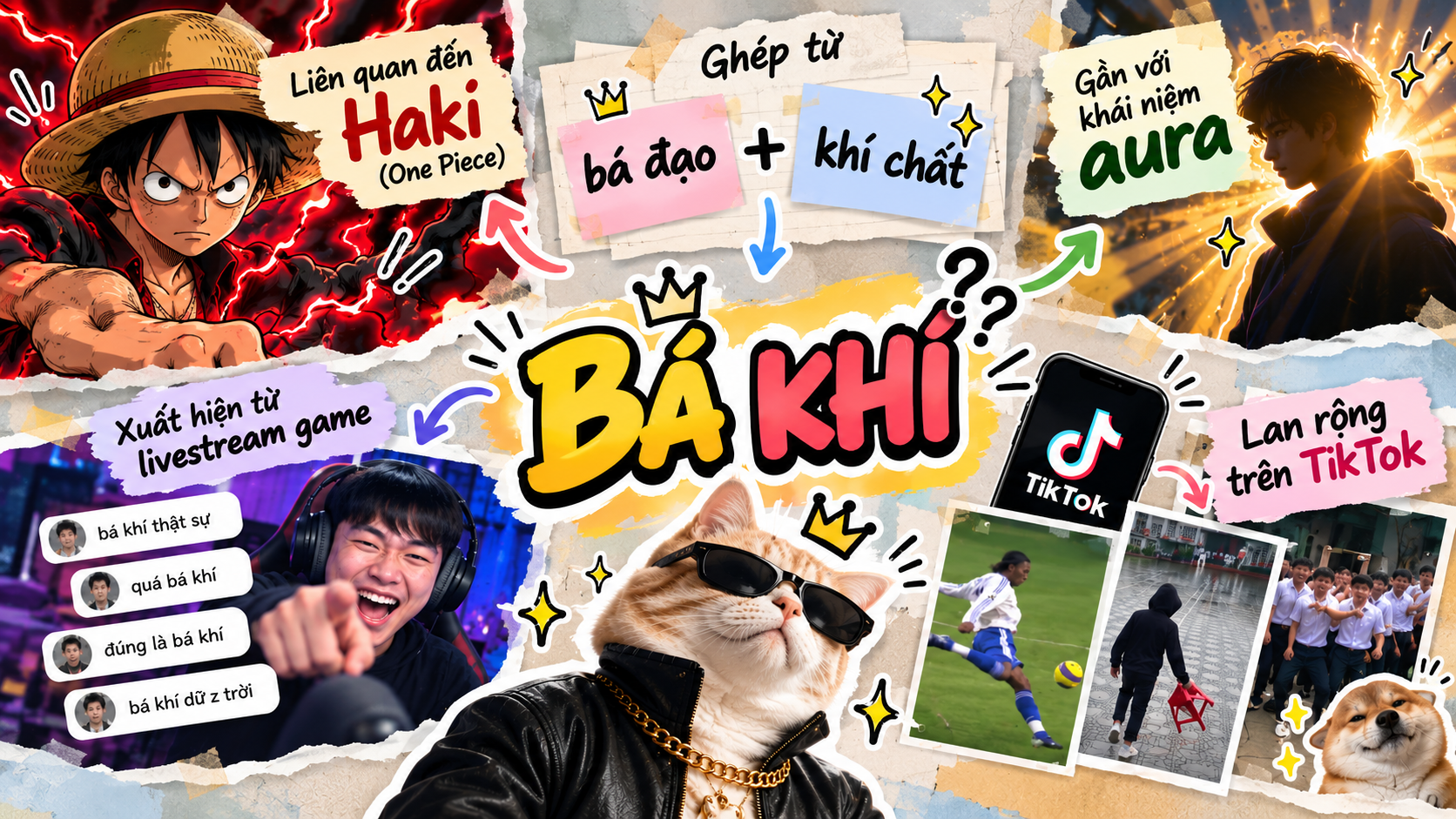 'Bá khí' là gì mà cộng đồng mạng nhắc tên liên tục