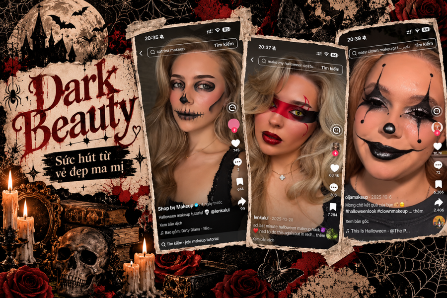 Từ makeup ma mị đến hóa trang nhân vật: F5 diện mạo mùa Halloween