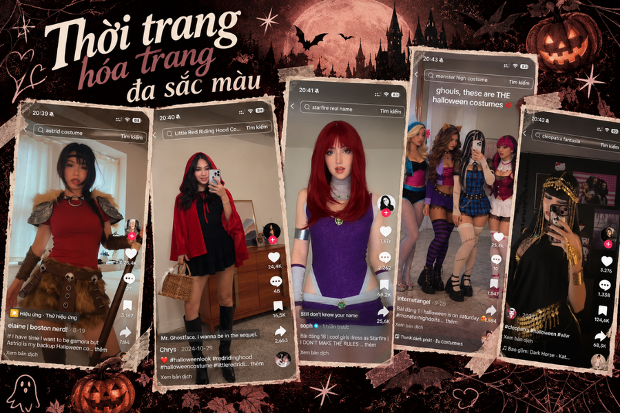 Từ makeup ma mị đến hóa trang nhân vật: F5 diện mạo mùa Halloween