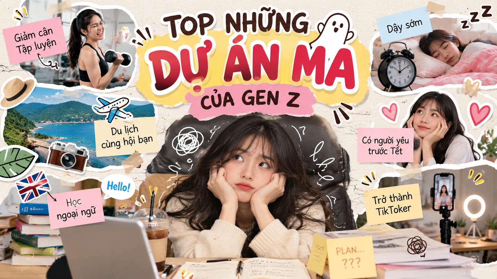 Top những ‘dự án ma’ của Gen Z: Kế hoạch thì hoành tráng, thực hiện lại là chuyện tương lai