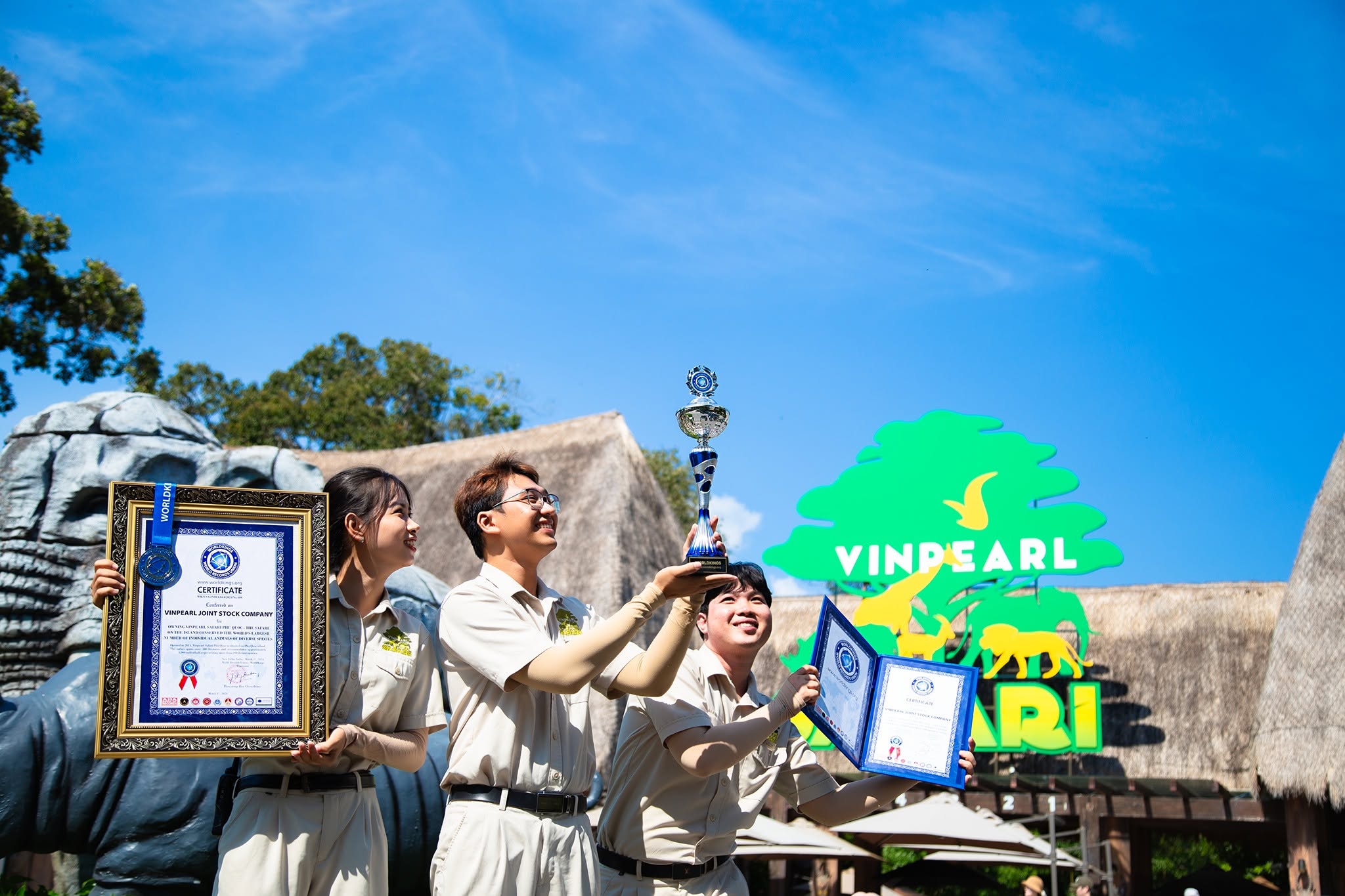 Nắm giữ 'kỷ lục kép' thế giới - Vinpearl Safari Phú Quốc 'khủng' cỡ nào?
