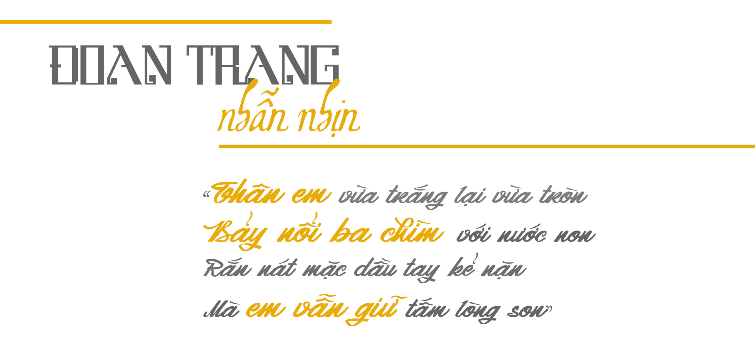 Những chiếc khuôn không tên