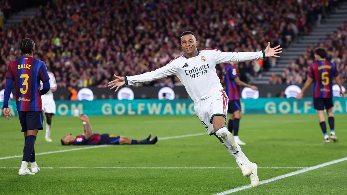 Mbappe rực sáng, Real Madrid thắng kịch tính Barca trên đất Camp Nou