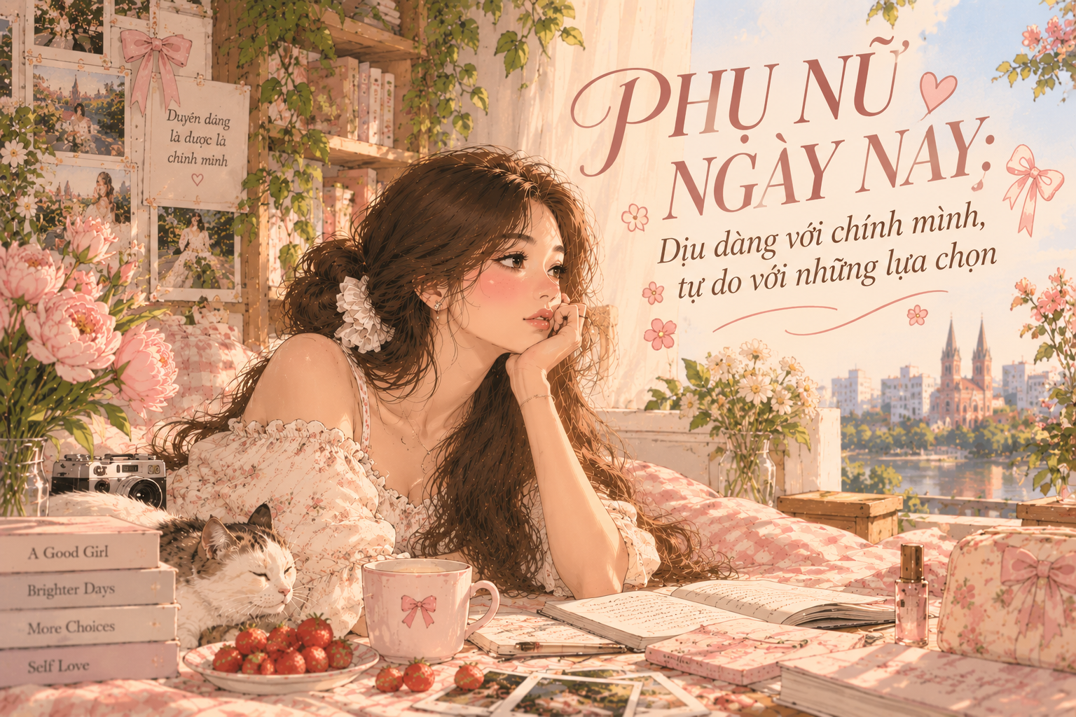 Phụ nữ ngày nay: Dịu dàng với chính mình, tự do với những lựa chọn