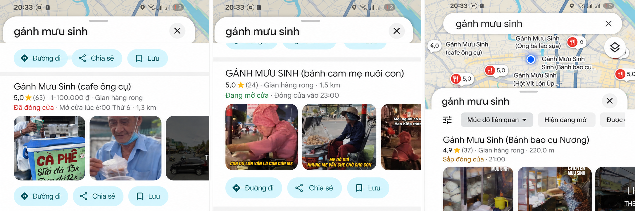 Trào lưu ‘Gánh Mưu Sinh’: Đưa những gánh hàng nhỏ lên bản đồ số