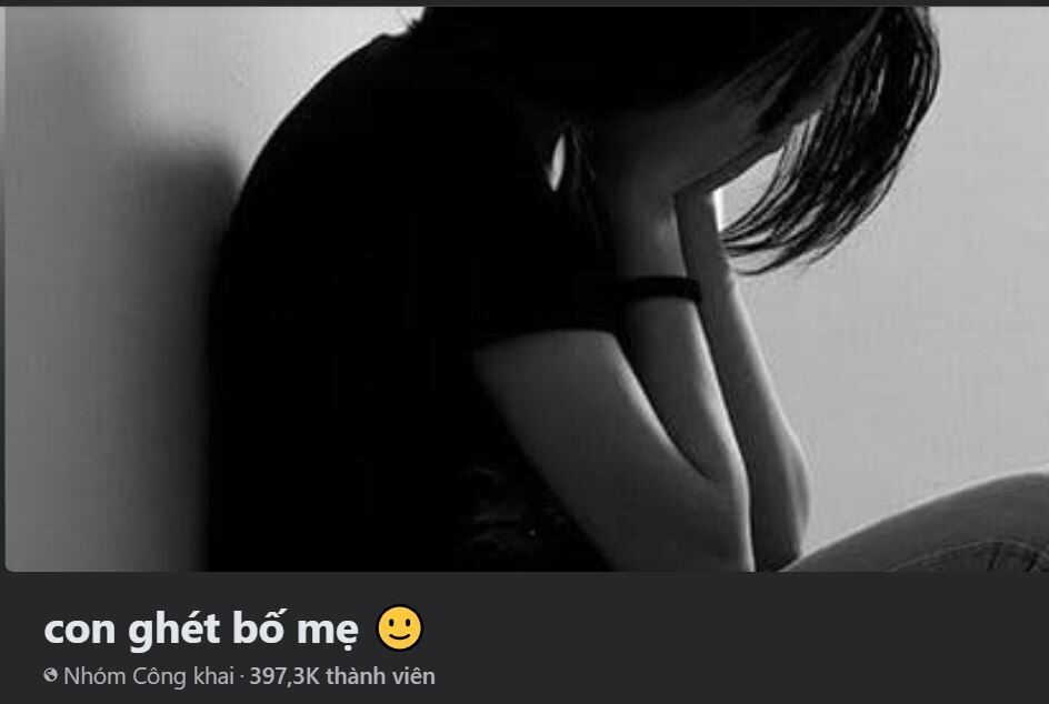Nhóm ‘Con ghét bố mẹ’ tràn lan trên mạng xã hội